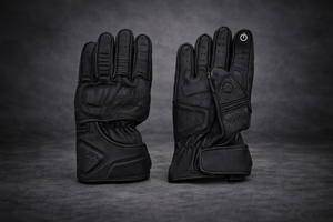 Rękawice skórzane krótkie BLEXX EG-2545 czarne